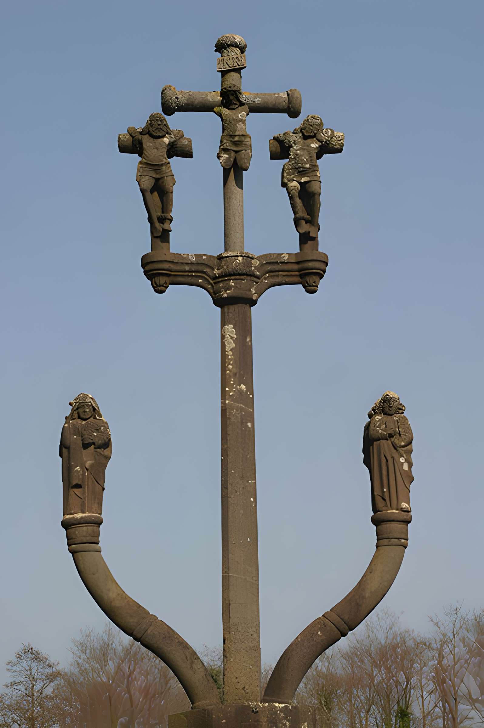 Calvaire-fontaine d'Ivrillac