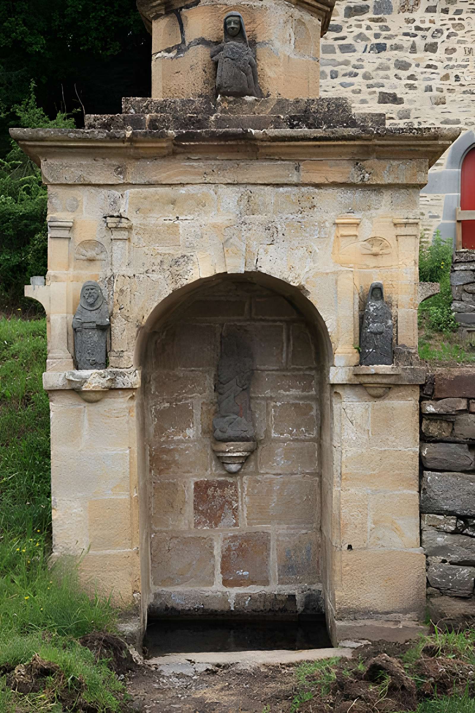 Calvaire-fontaine d'Ivrillac