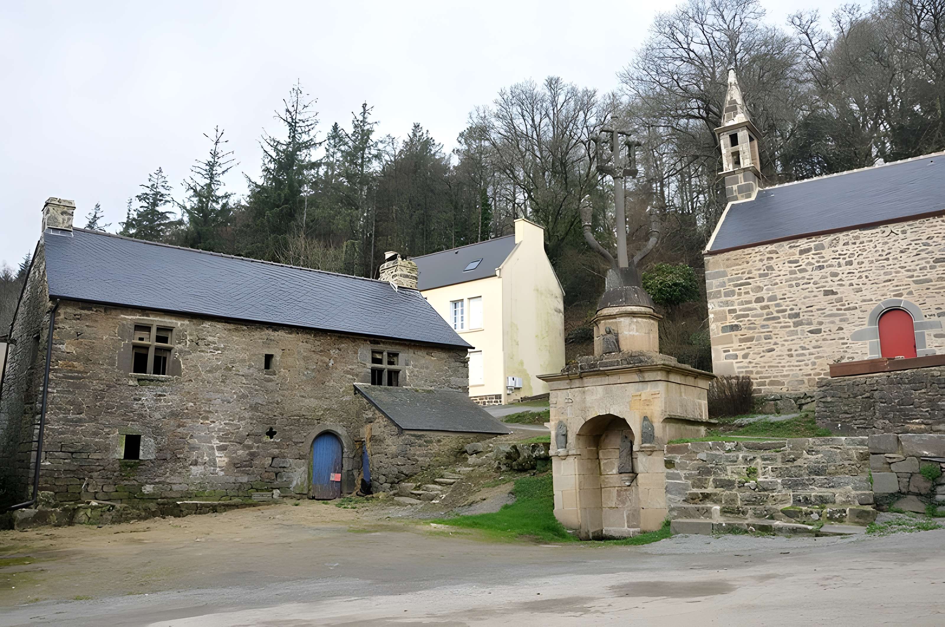Calvaire-fontaine d'Ivrillac