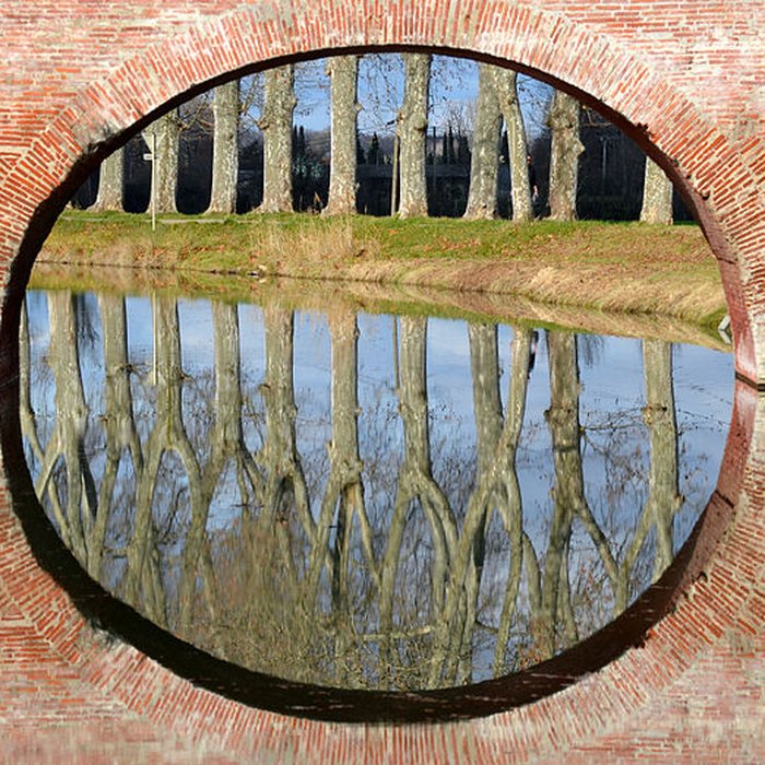 Photo de Canal du Midi : Pont de Deyme