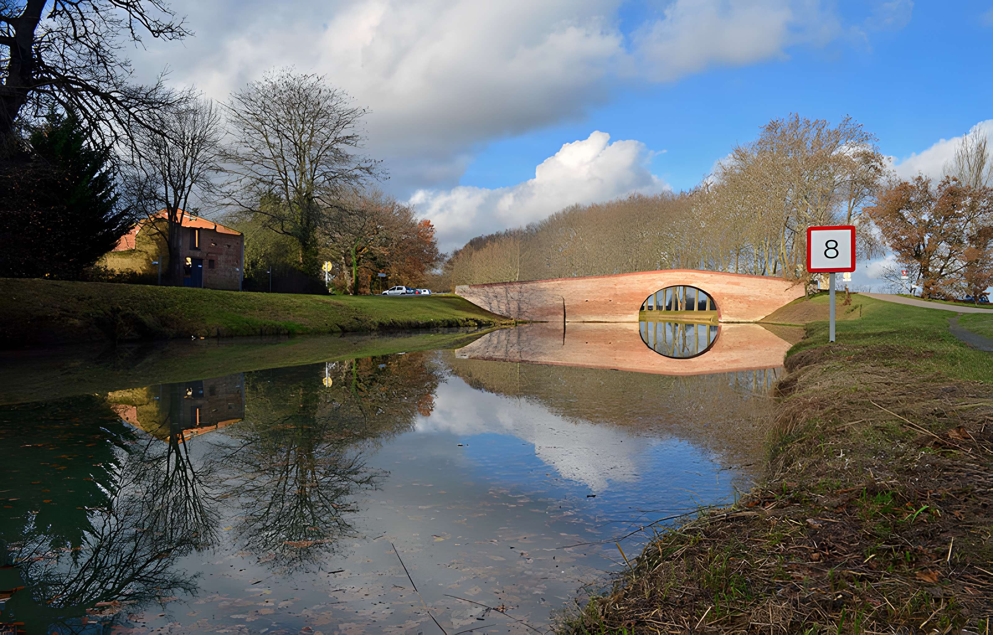 Canal du Midi : Pont de Deyme