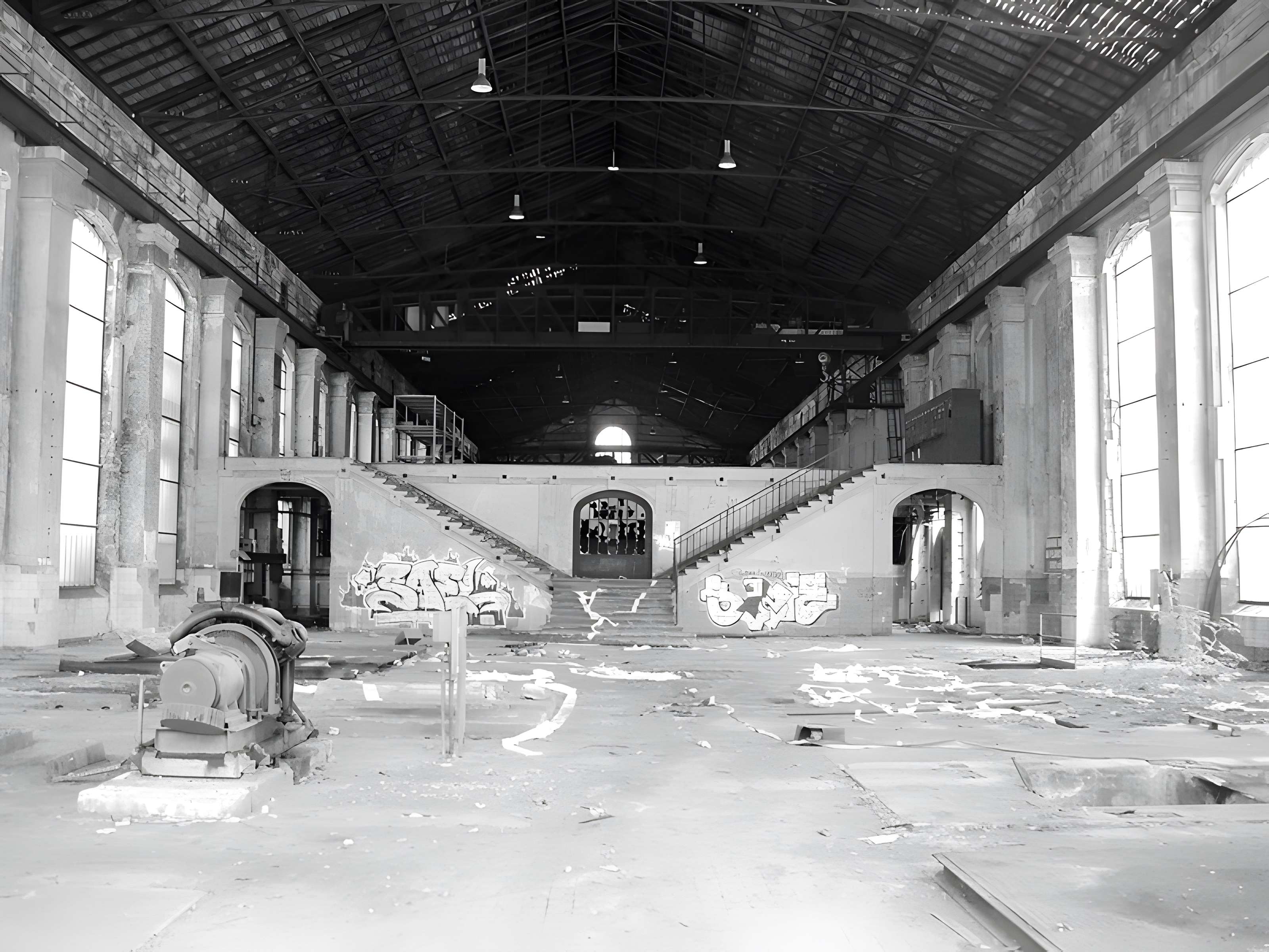 Carreau du Siège Simon I et II à Forbach