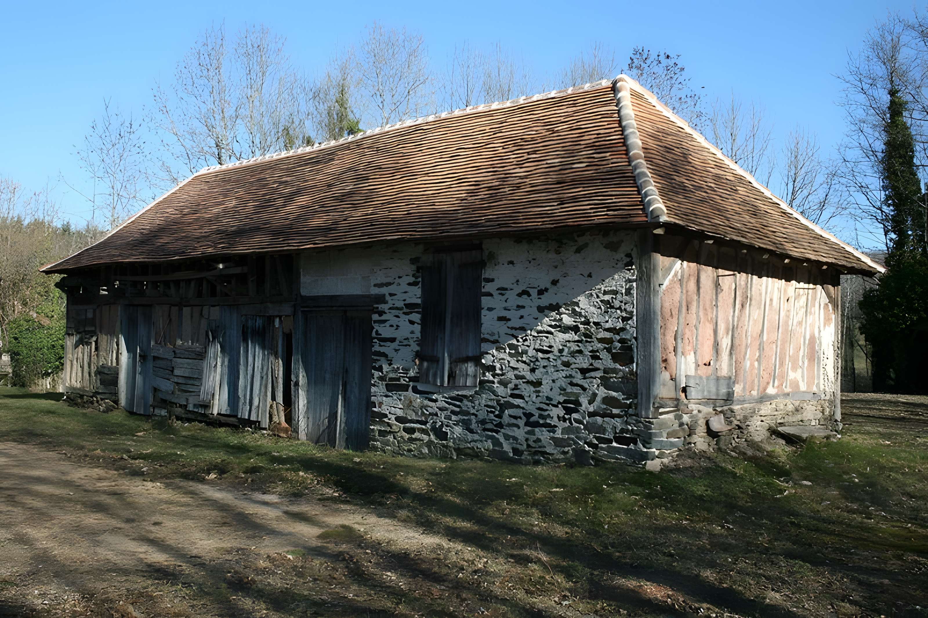 Carrière de kaolin de Marcognac à Saint-Yrieix-la-Perche 
