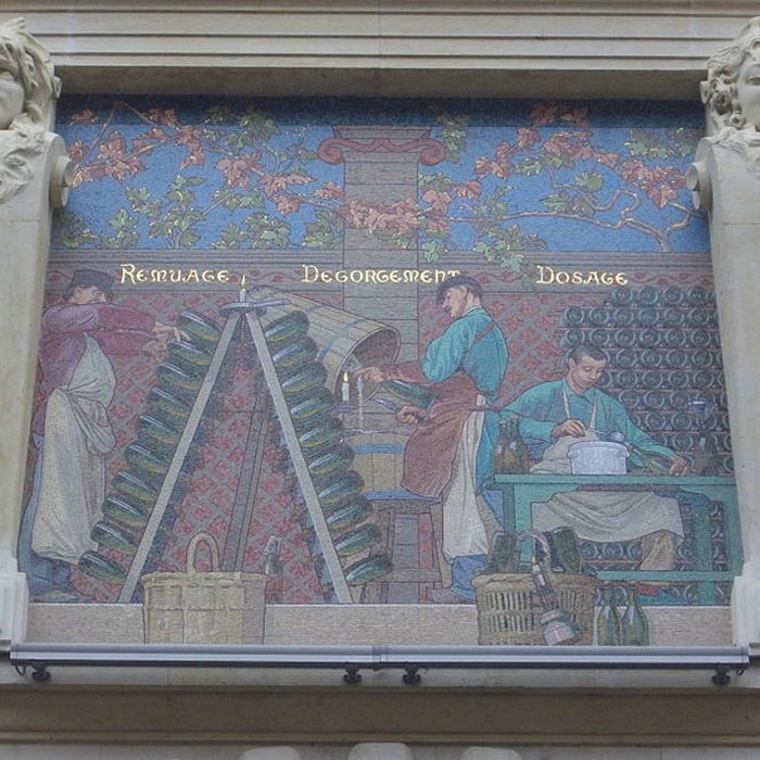 Photo de Cellier dexpédition Mumm à Reims