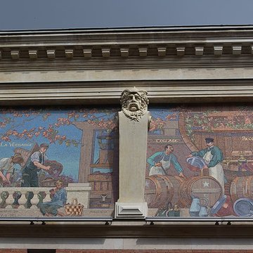 Cellier dexpédition Mumm à Reims