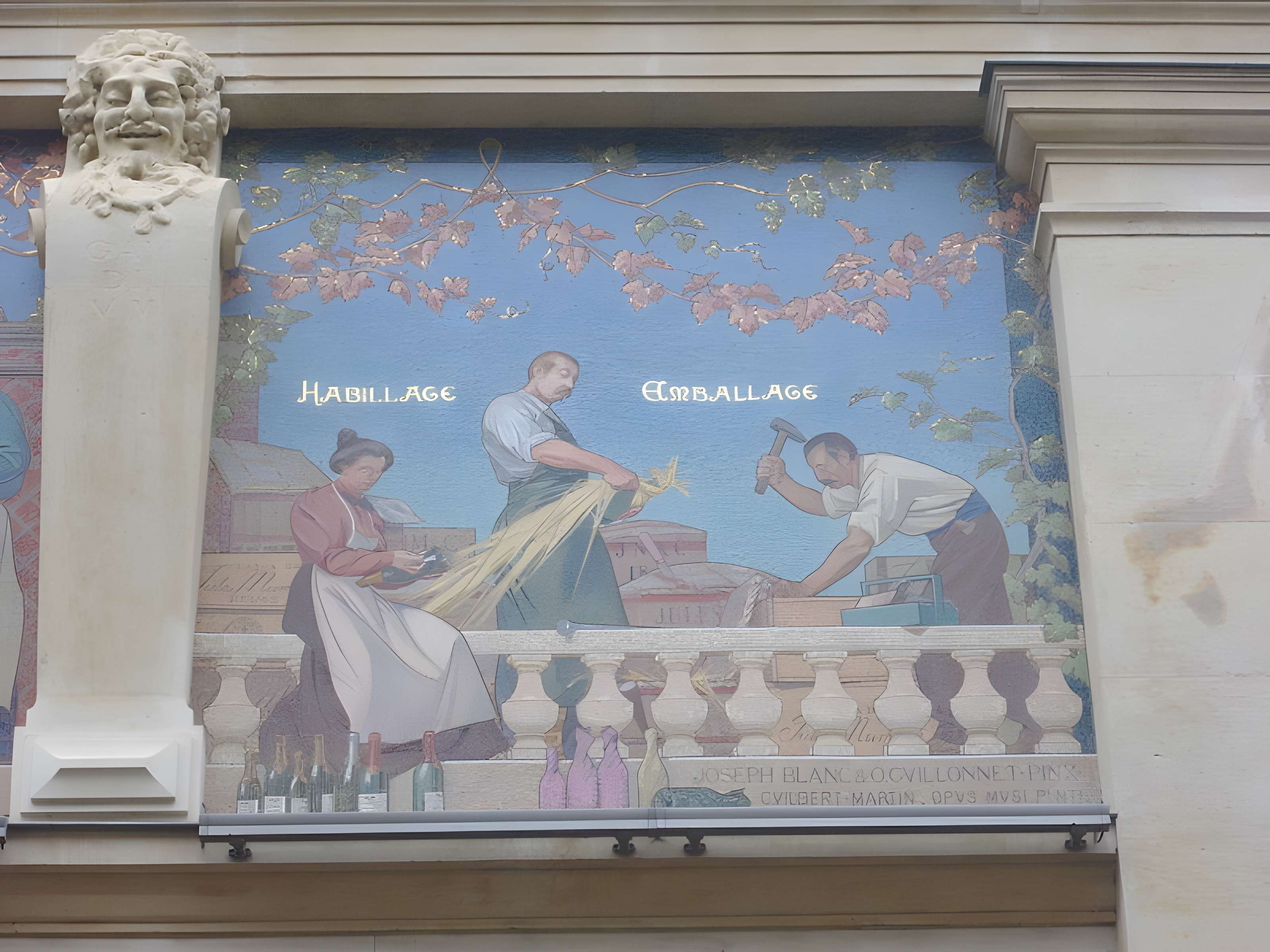 Cellier d'expédition Mumm à Reims