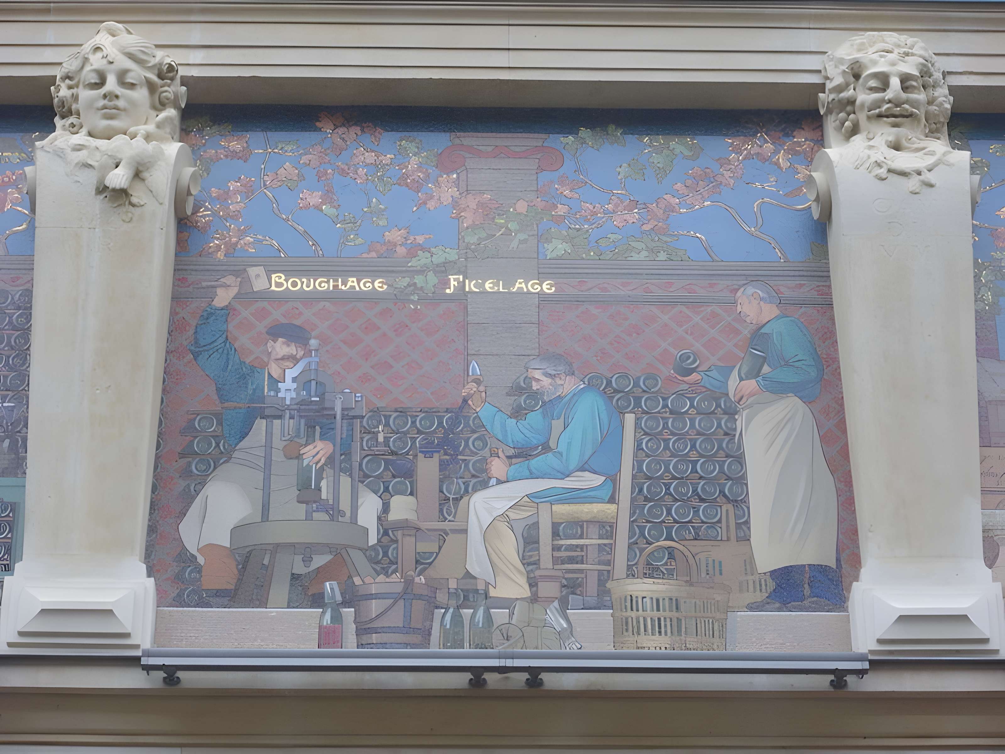 Cellier d'expédition Mumm à Reims