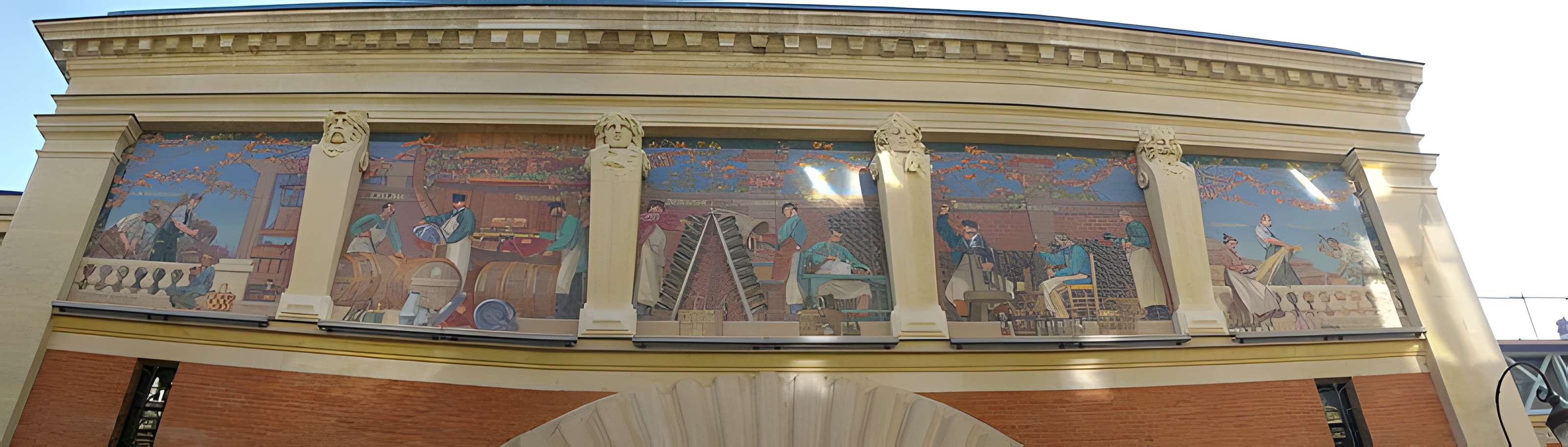 Cellier d'expédition Mumm à Reims