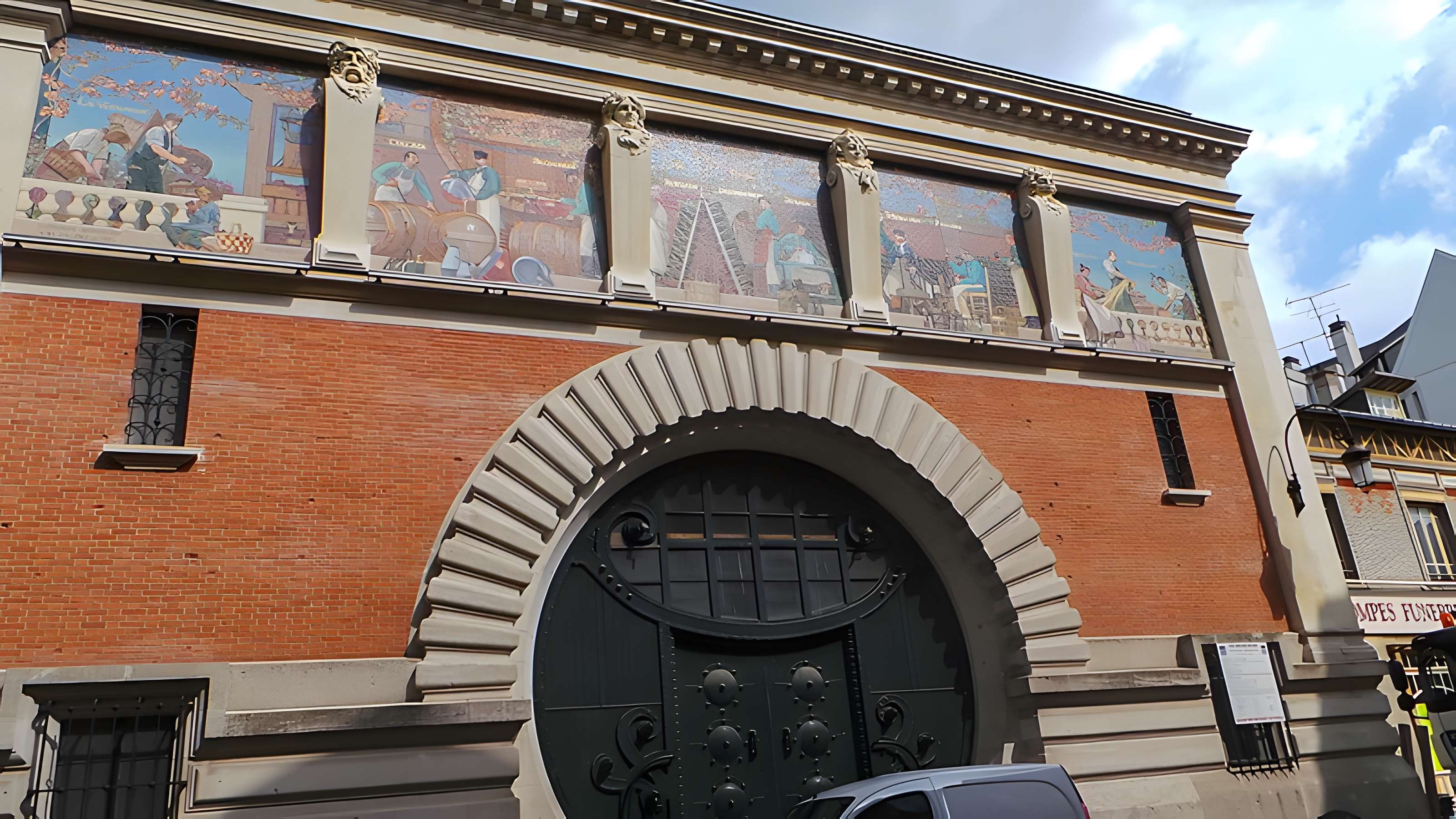 Cellier d'expédition Mumm à Reims