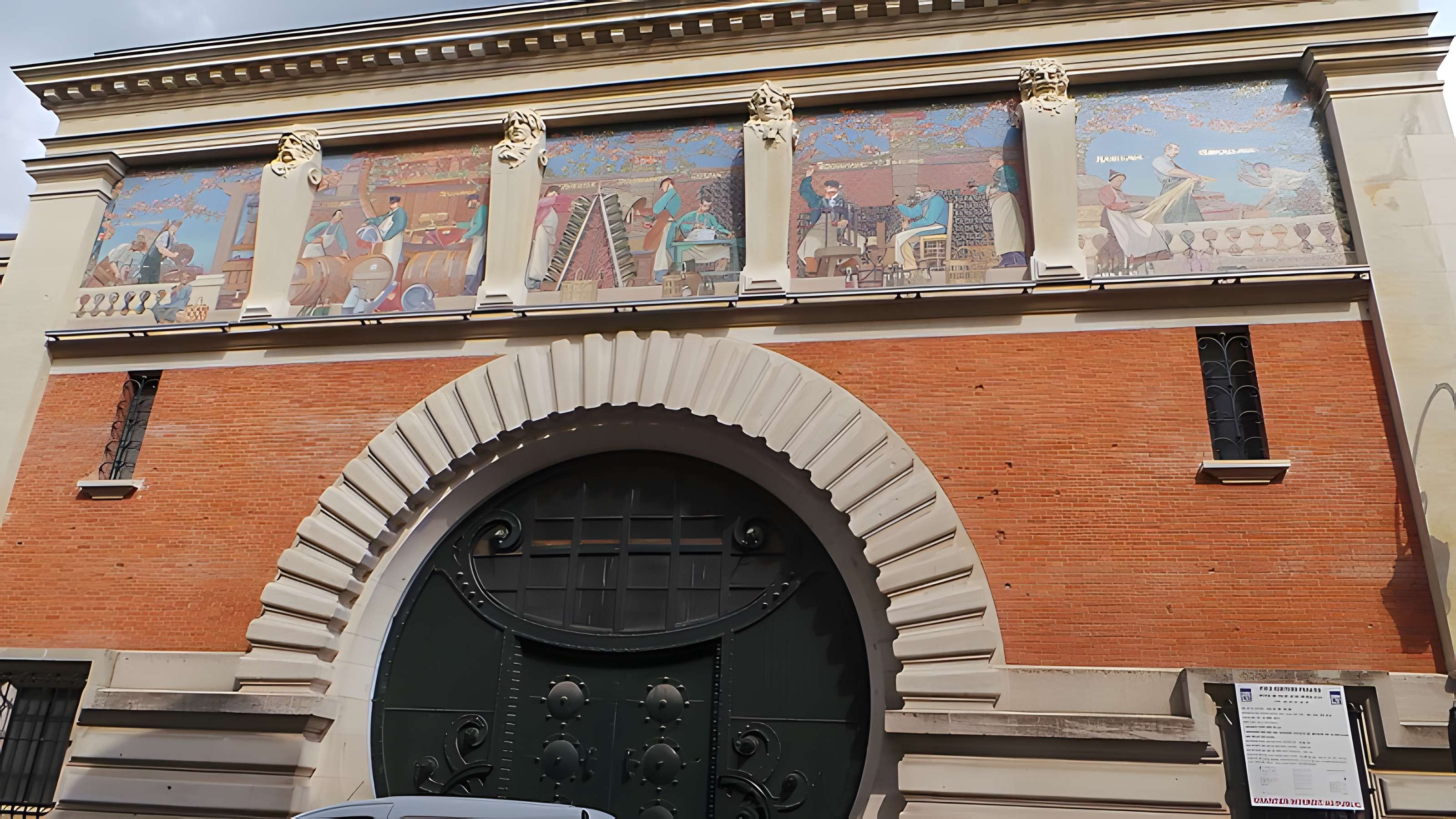 Cellier d'expédition Mumm à Reims