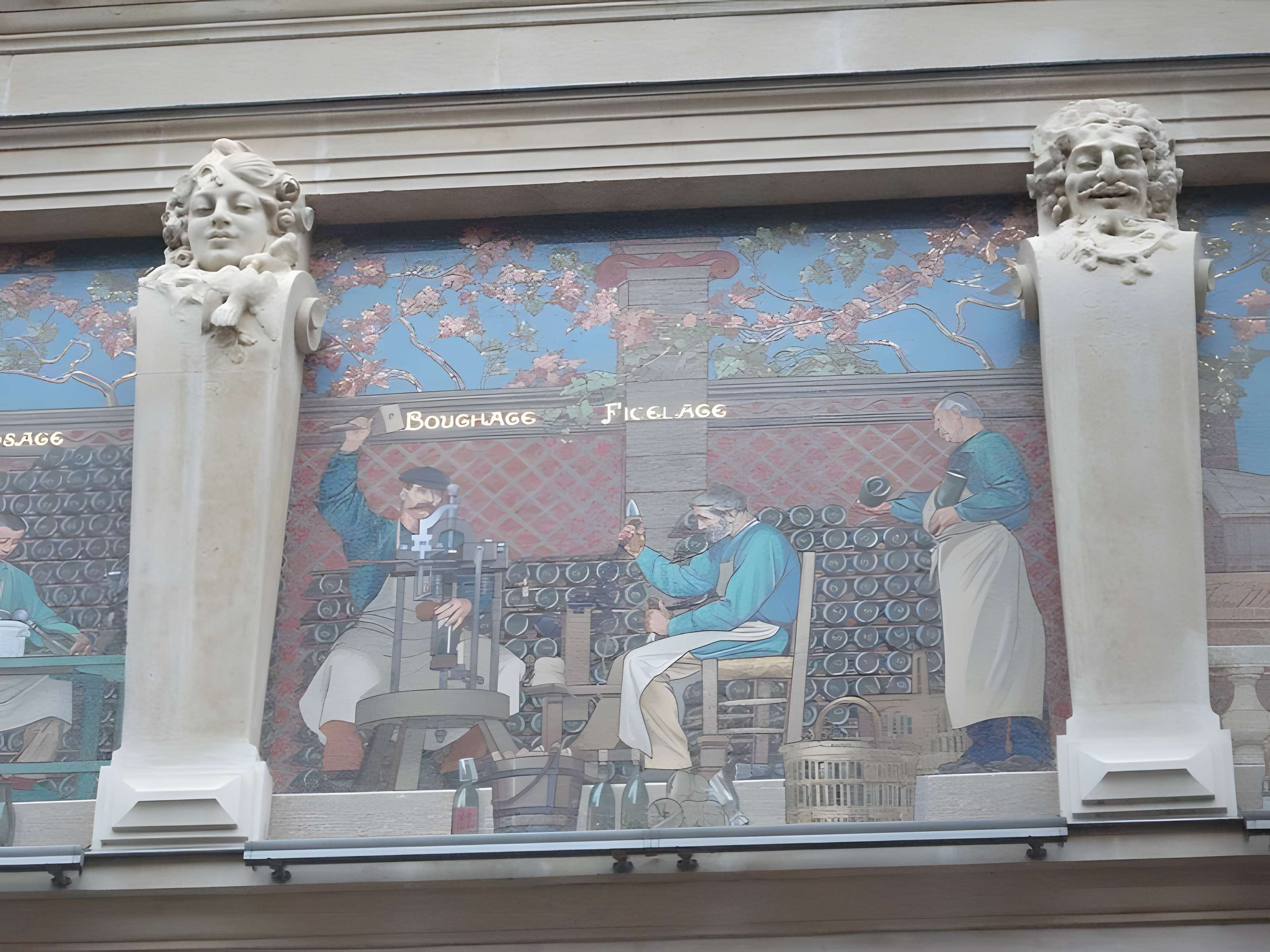 Cellier d'expédition Mumm à Reims