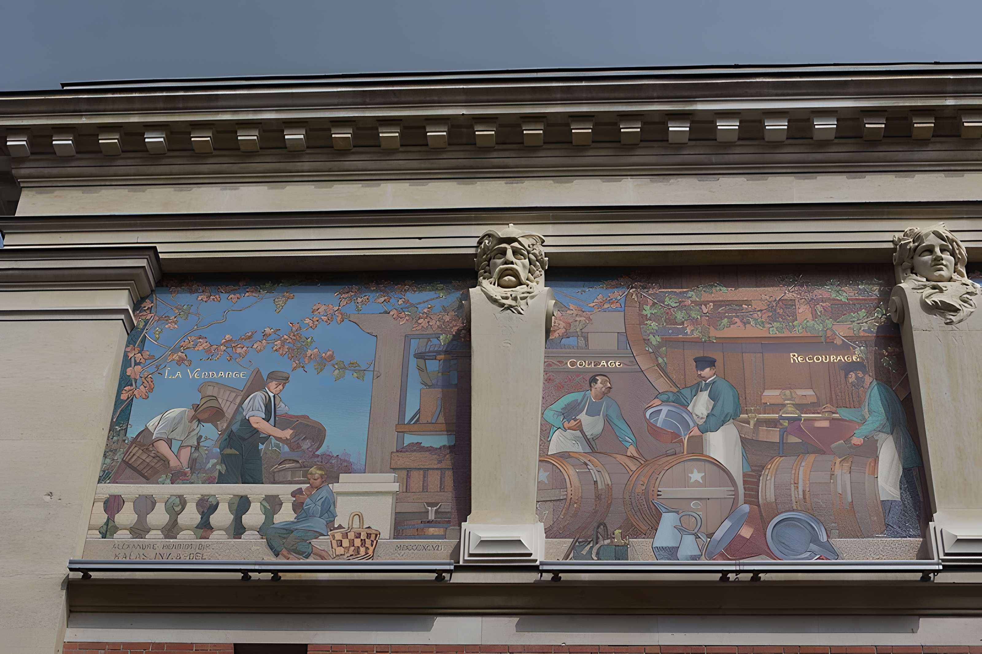 Cellier d'expédition Mumm à Reims