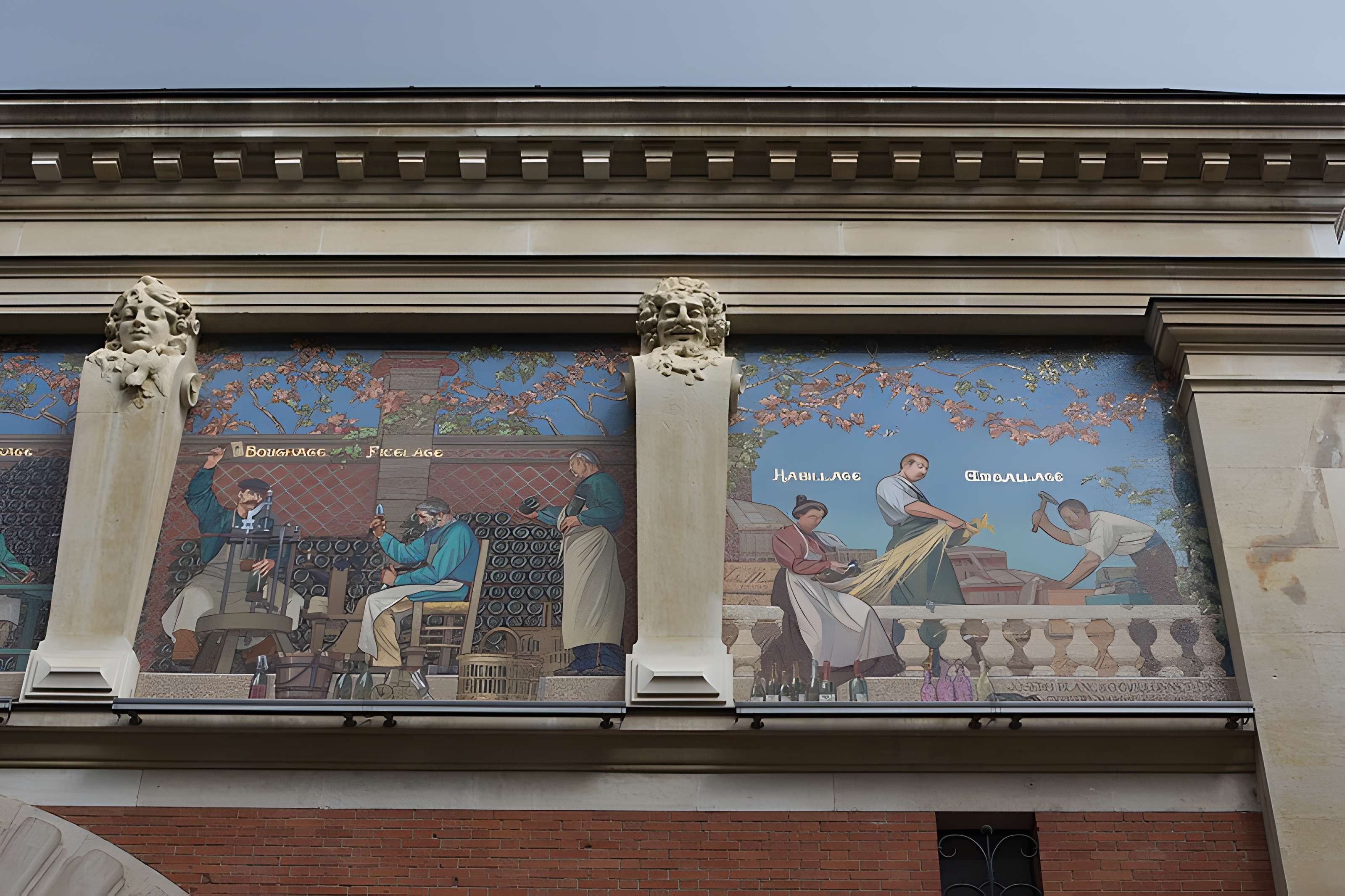 Cellier d'expédition Mumm à Reims