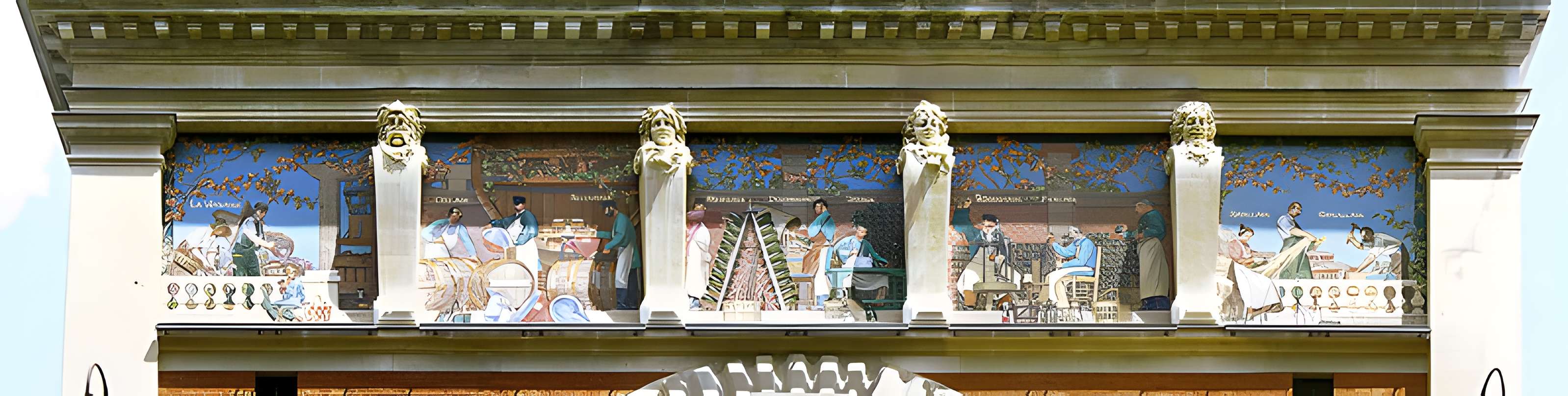 Cellier d'expédition Mumm à Reims