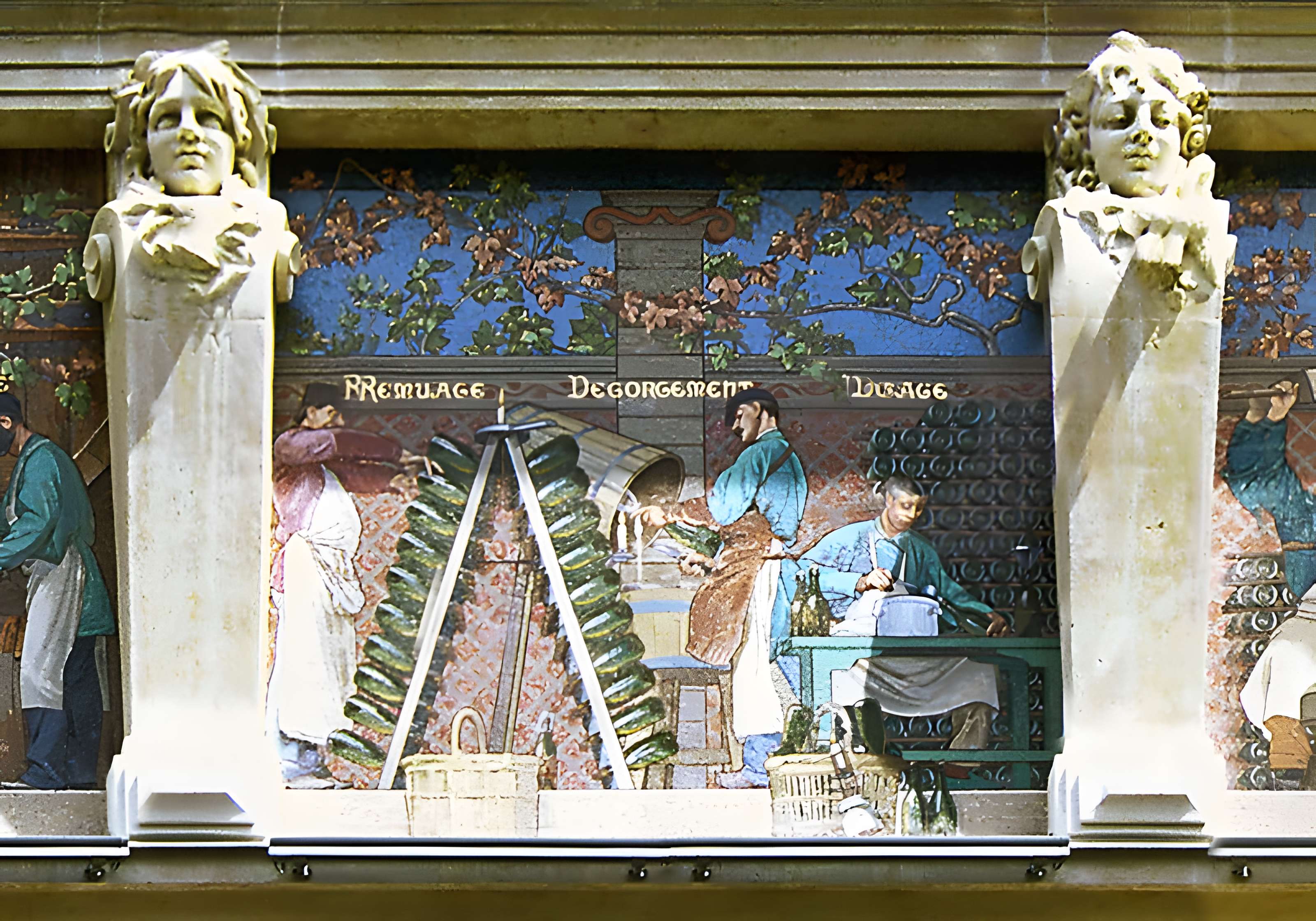 Cellier d'expédition Mumm à Reims