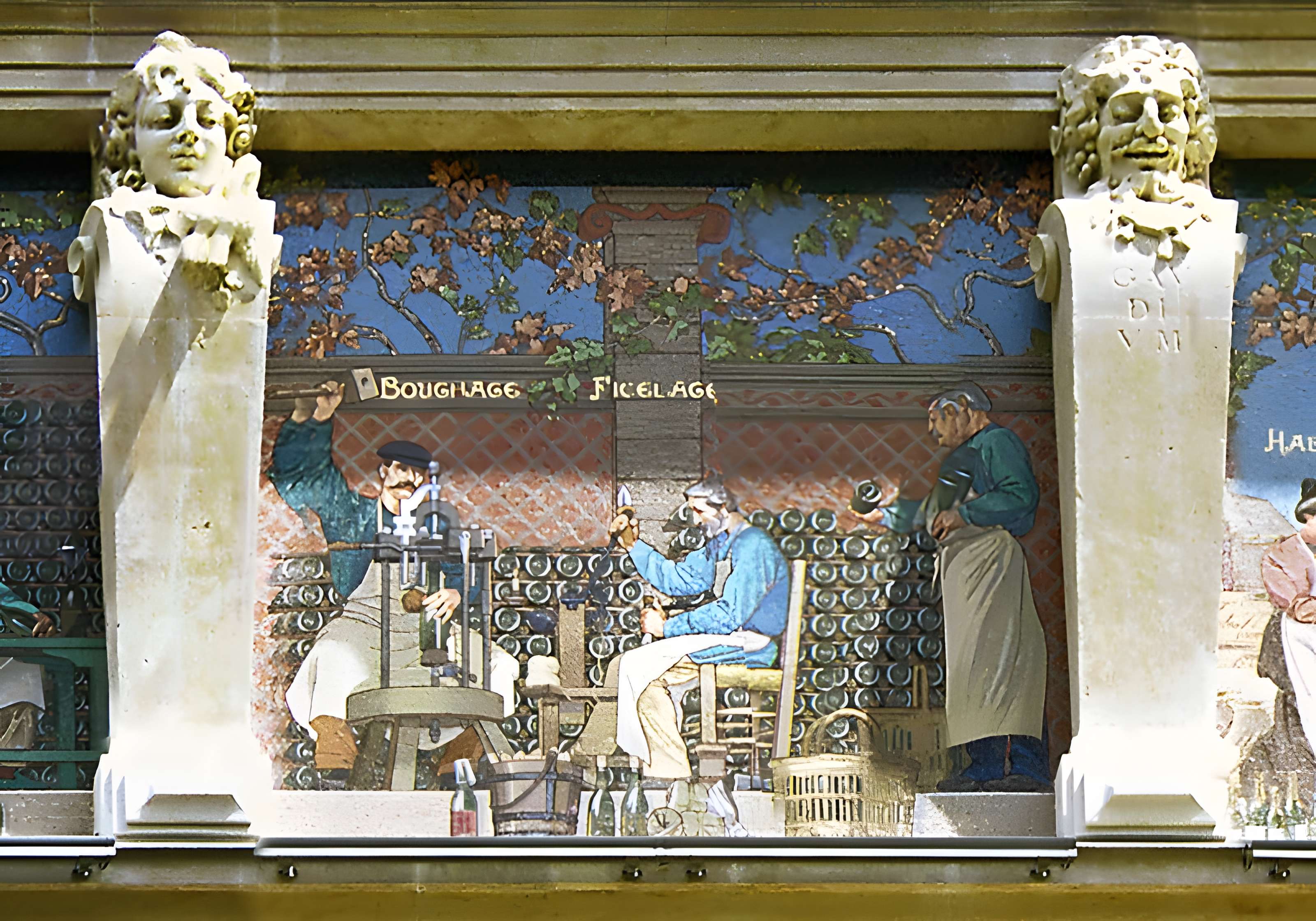 Cellier d'expédition Mumm à Reims