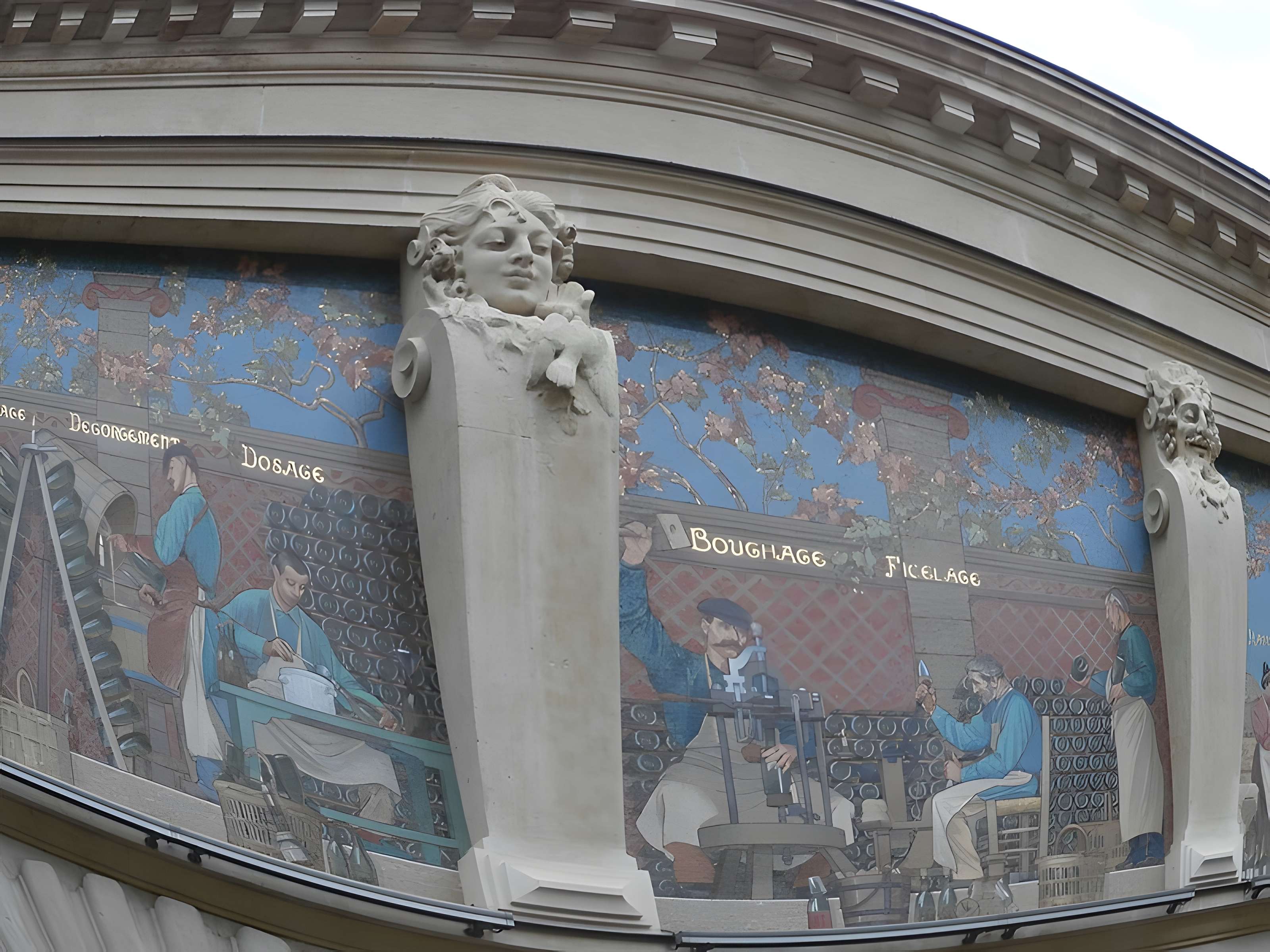 Cellier d'expédition Mumm à Reims