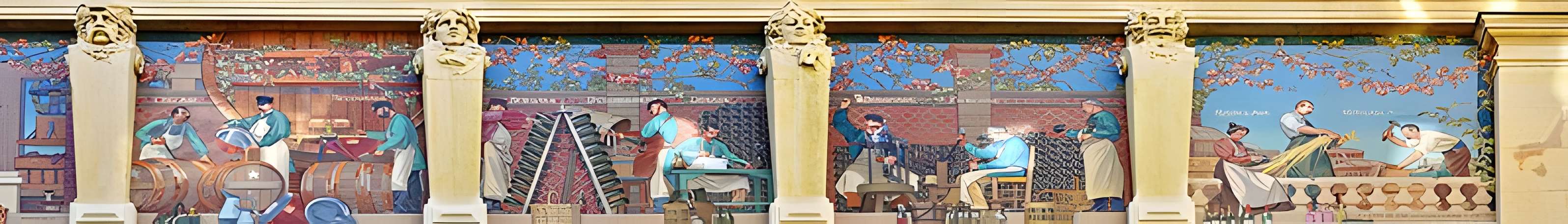 Cellier d'expédition Mumm à Reims