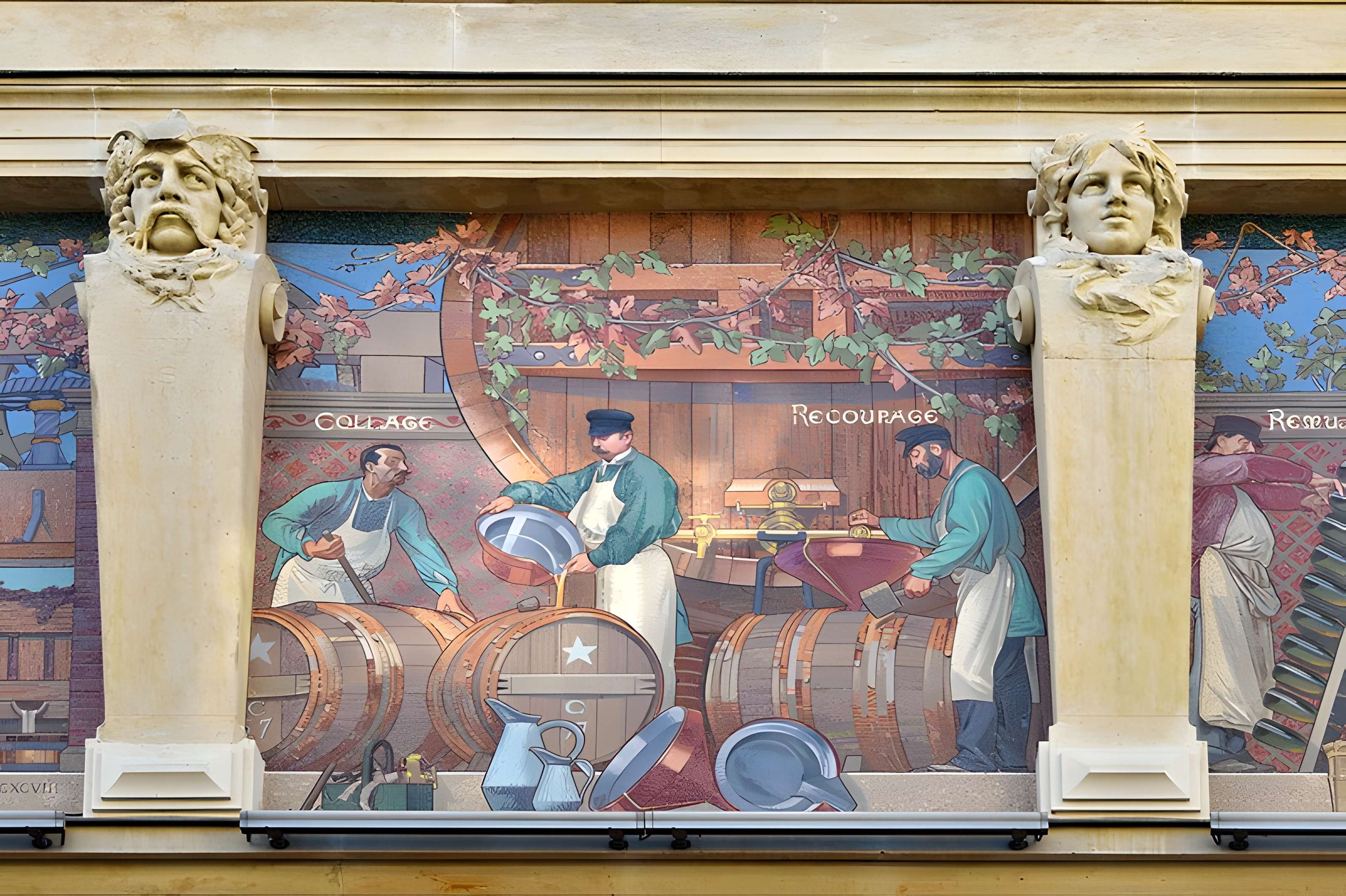 Cellier d'expédition Mumm à Reims