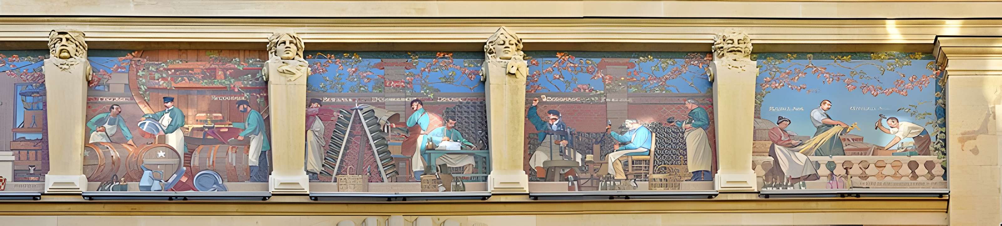 Cellier d'expédition Mumm à Reims