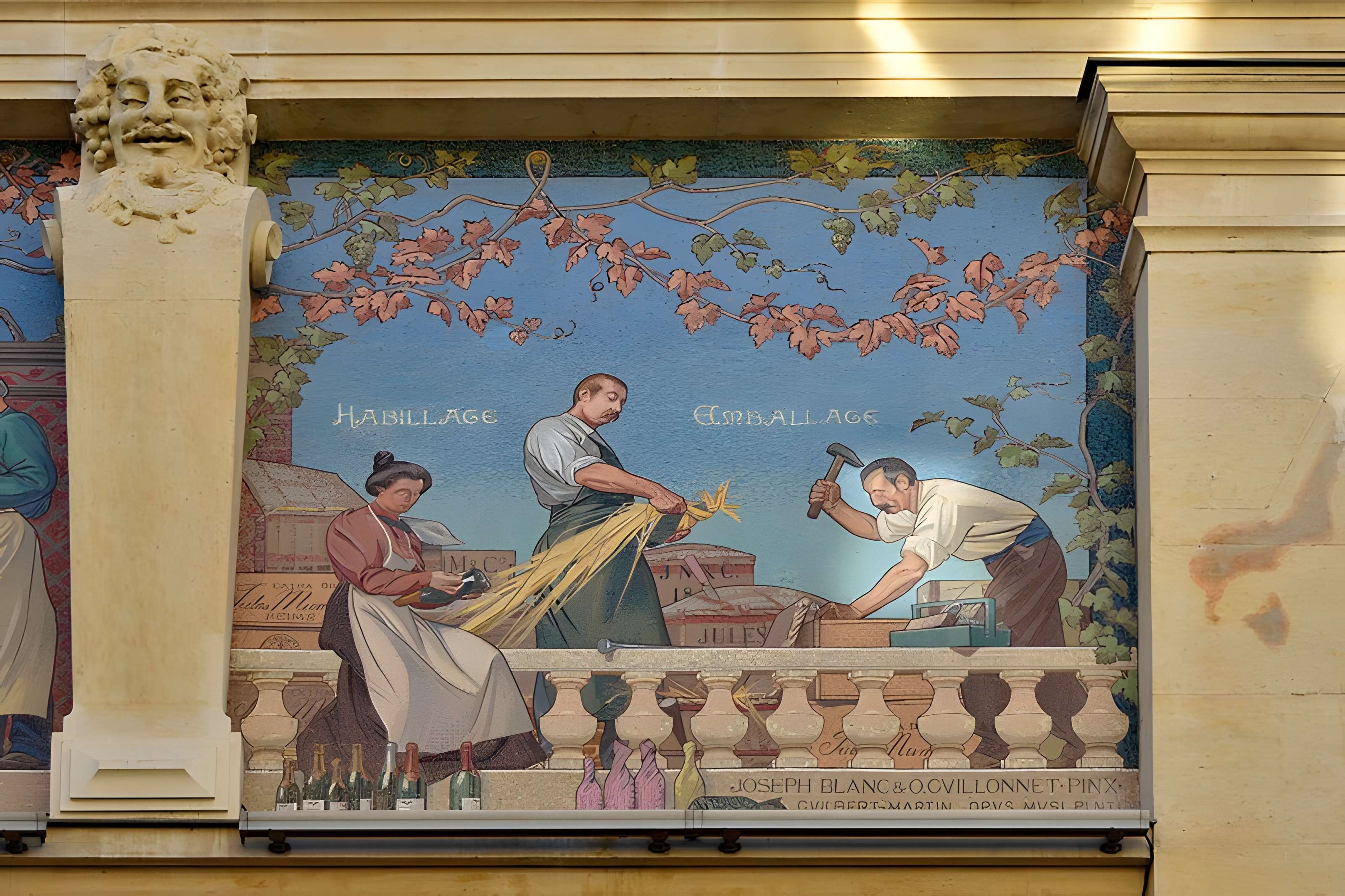 Cellier d'expédition Mumm à Reims