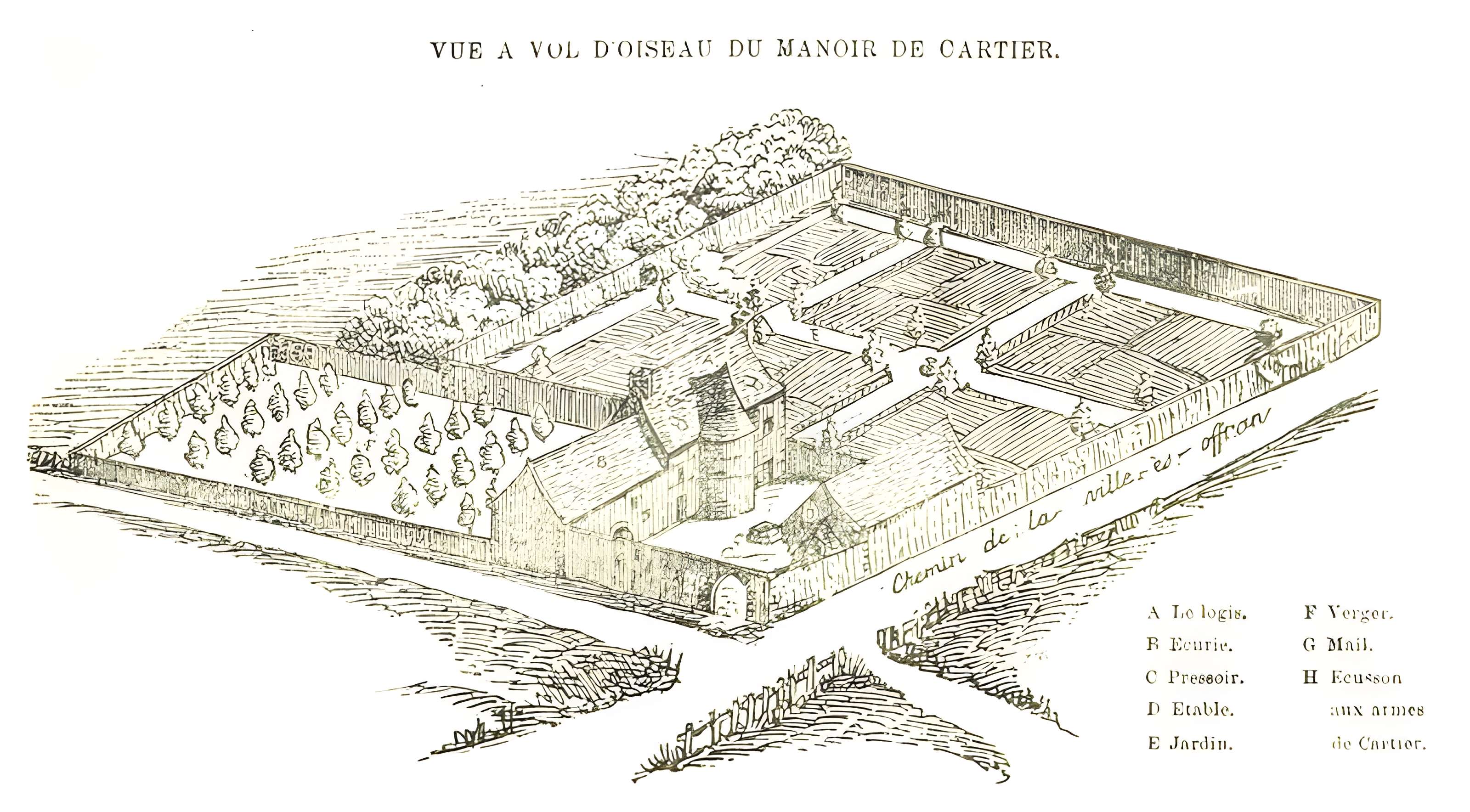 Manoir de Limoëlou (maison de Jacques Cartier)