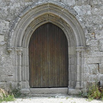 Restes de la chapelle de Kermaria