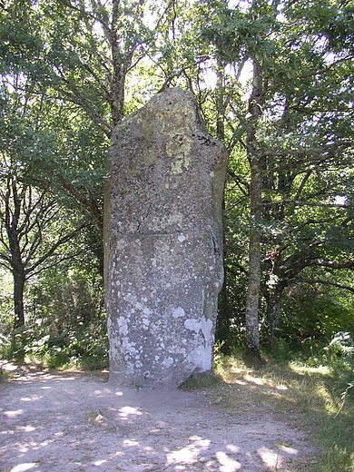 Photo de Menhir de Ceinturat à Cieux