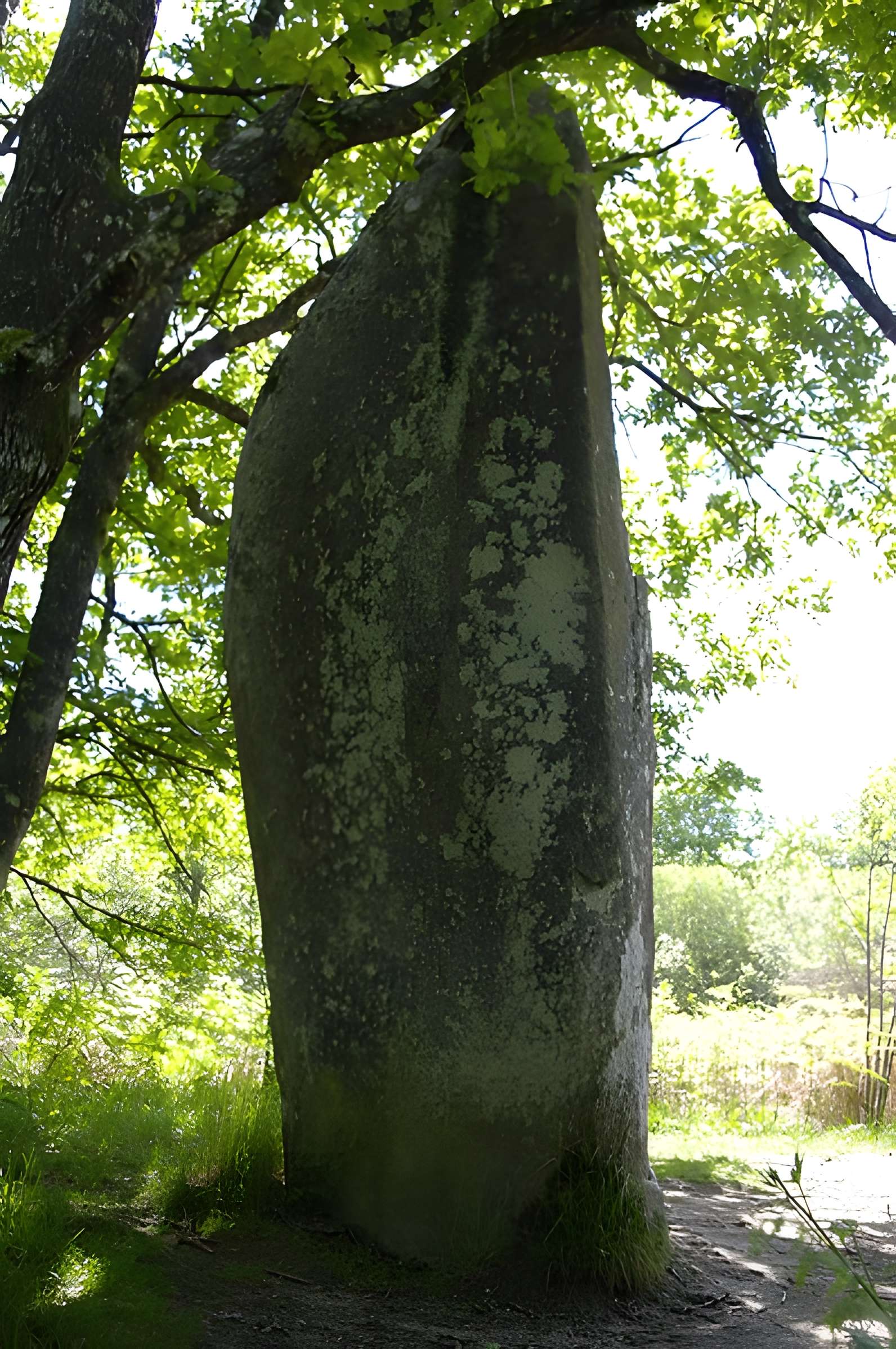 Menhir de Ceinturat à Cieux