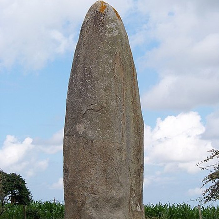Photo de Menhir de Champ-Dolent à Dol-de-Bretagne