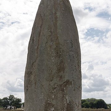 Menhir de Champ-Dolent à Dol-de-Bretagne