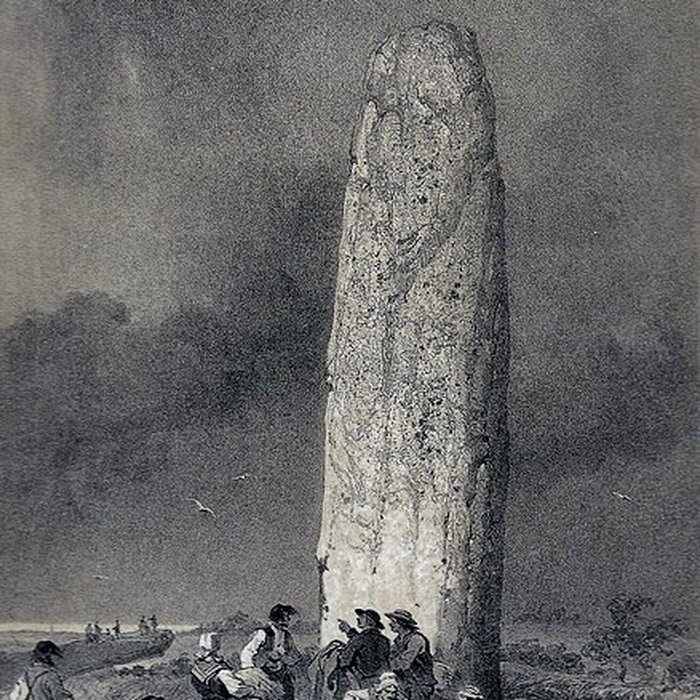 Photo de Menhir de Kergadiou à Plourin