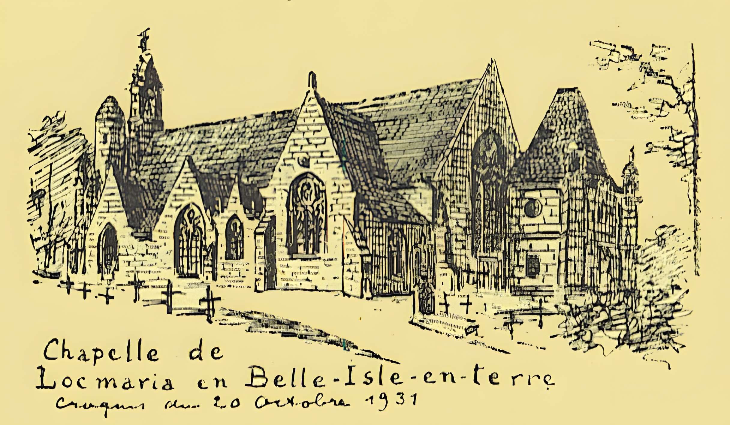 Chapelle de Locmaria de Belle-Isle-en-Terre