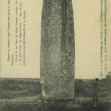 Menhir de Kerveatoux, ou de Kerloas