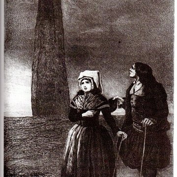 Menhir de Kerveatoux, ou de Kerloas