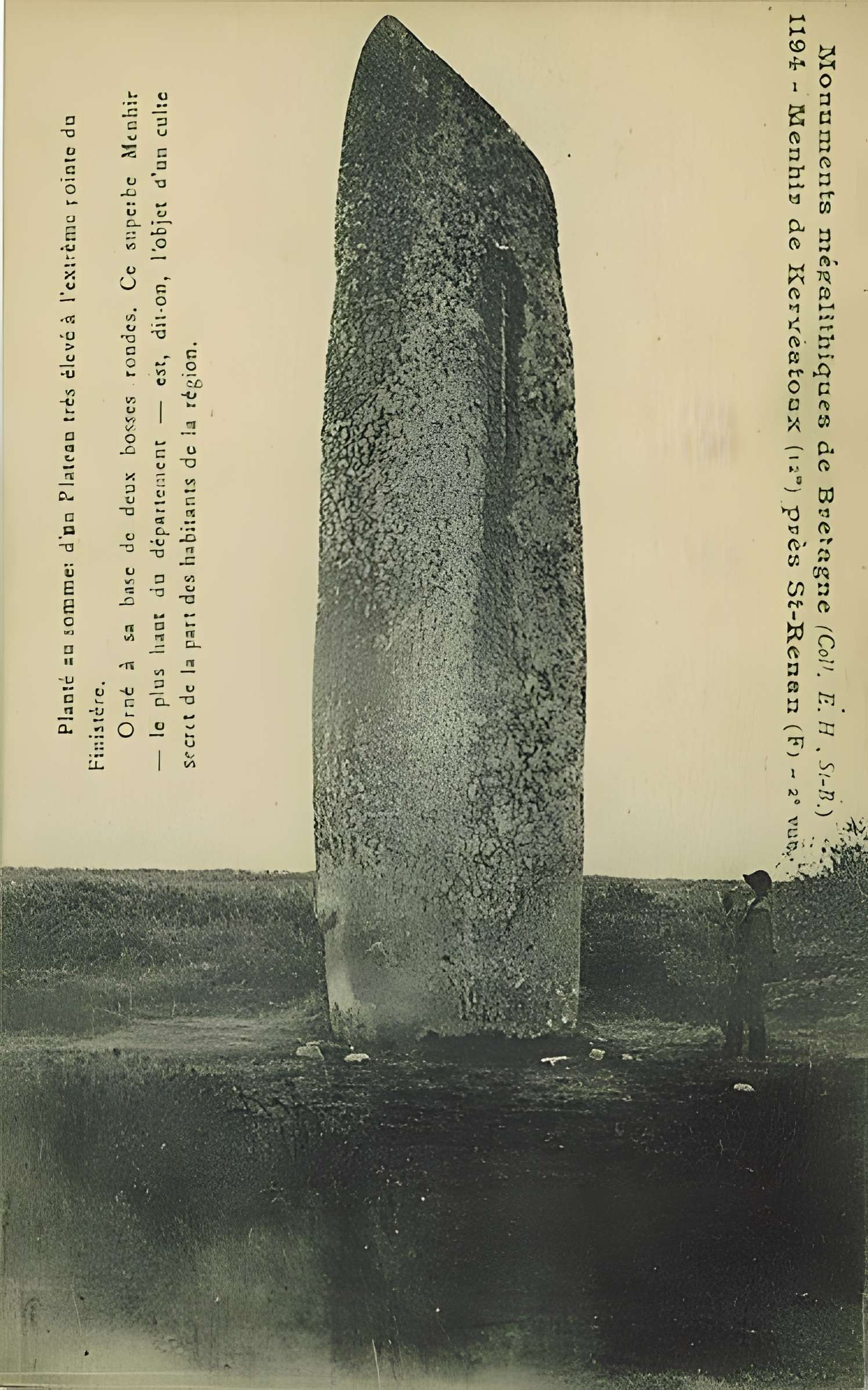 Menhir de Kerveatoux, ou de Kerloas