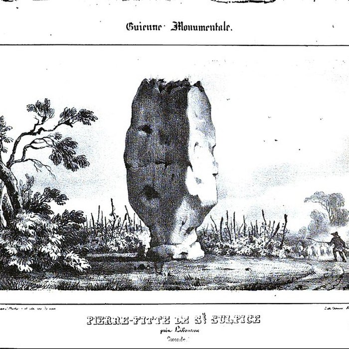Photo de Menhir de Peyrefitte à Saint-Sulpice-de-Faleyrens