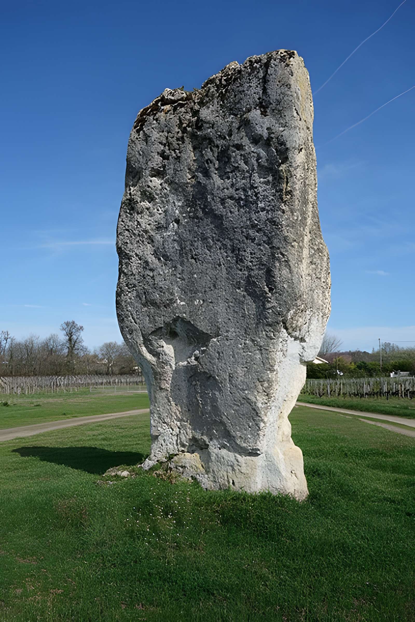 Menhir de Peyrefitte à Saint-Sulpice-de-Faleyrens