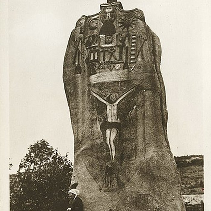 Photo de Menhir de Saint-Uzec à Pleumeur-Bodou