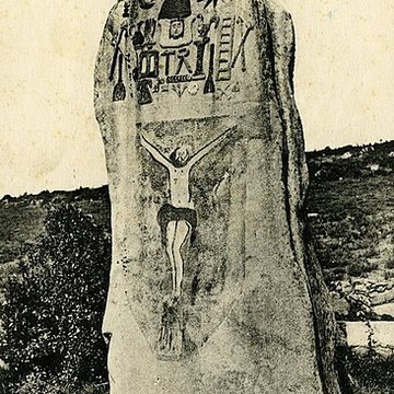 Menhir de Saint-Uzec à Pleumeur-Bodou