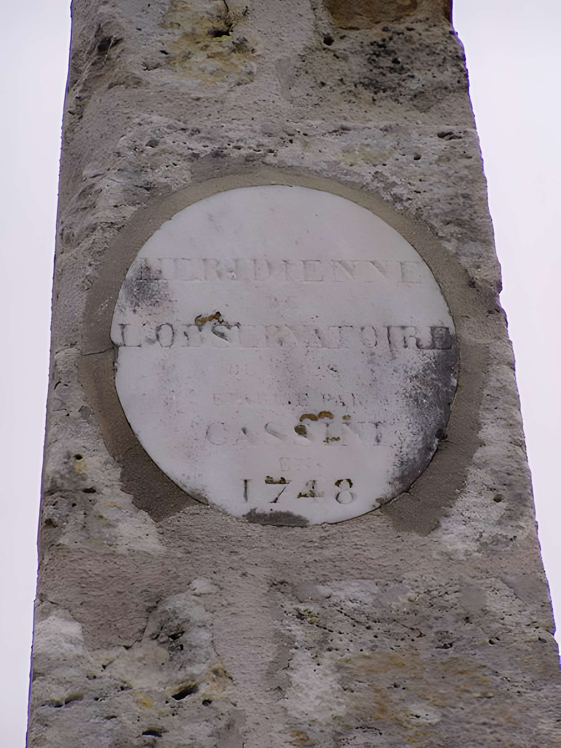 Obélisque astronomique, dit aussi Méridienne