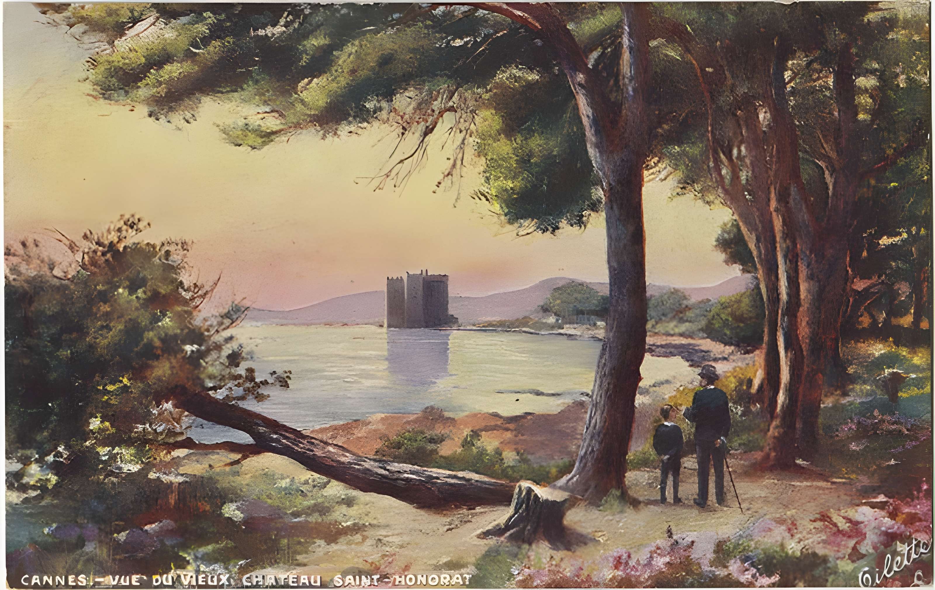 Château fort ou ancien monastère de Lérins