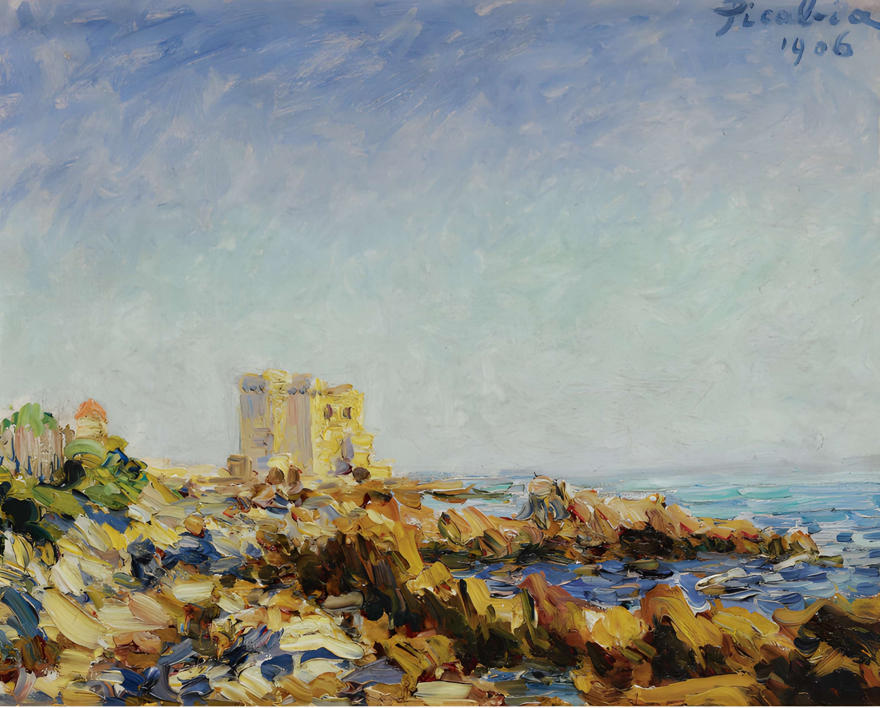 Château fort ou ancien monastère de Lérins