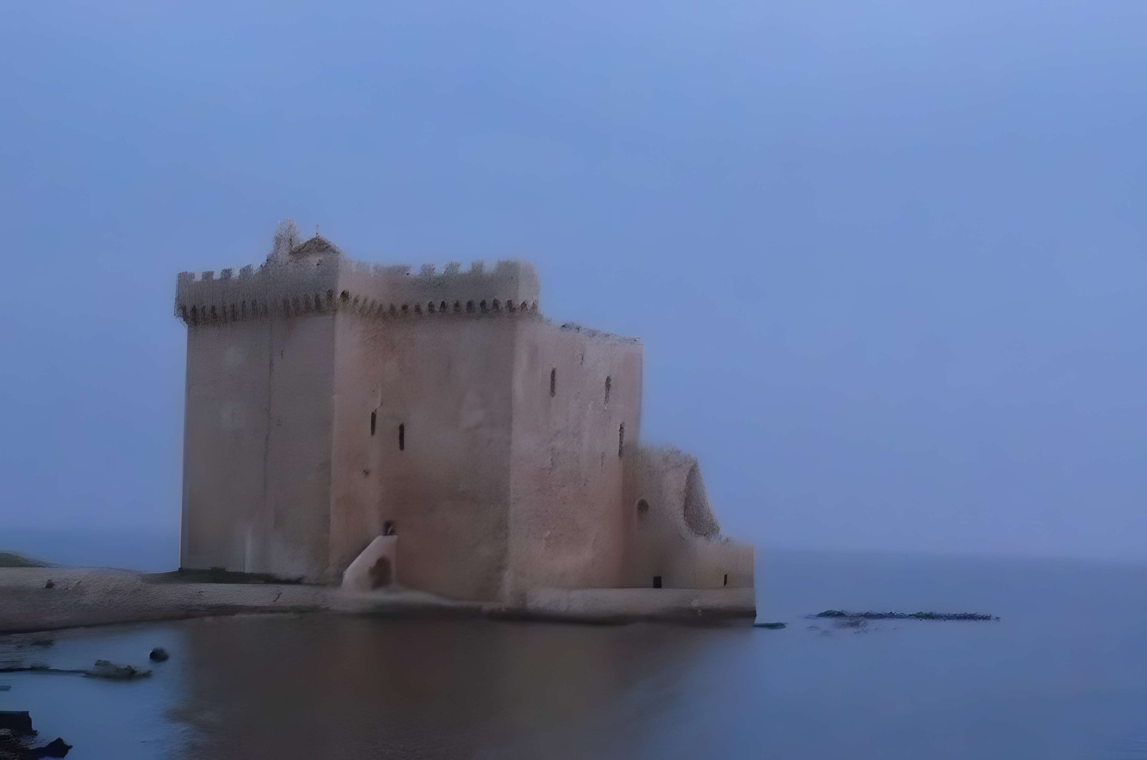 Château fort ou ancien monastère de Lérins