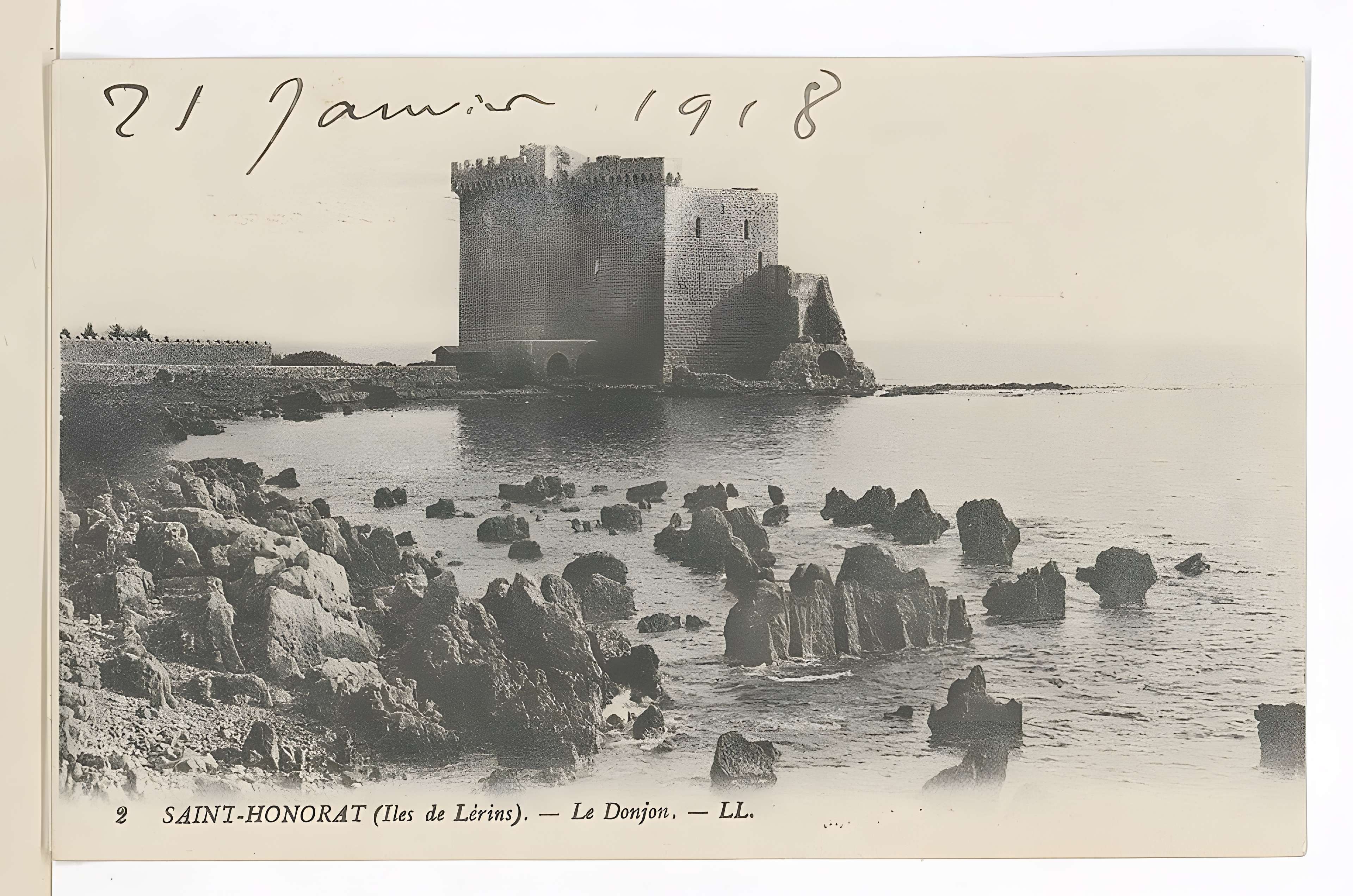 Château fort ou ancien monastère de Lérins