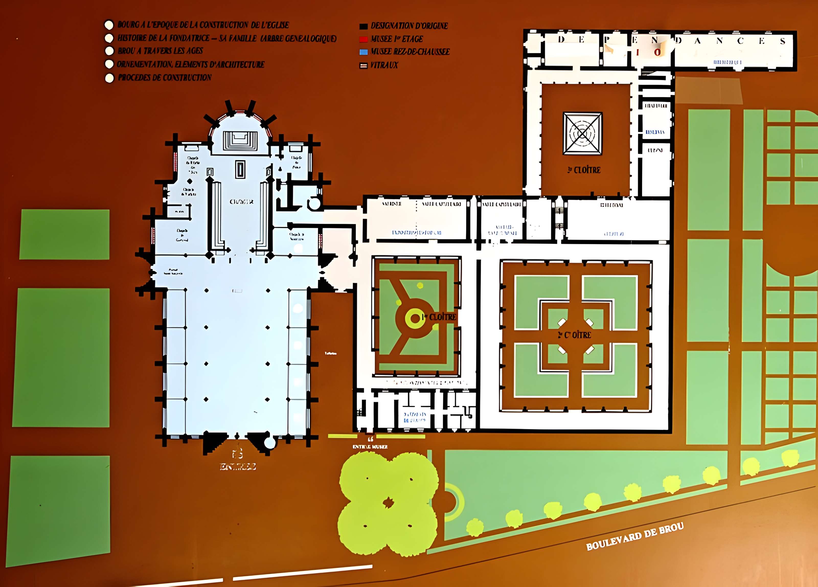Monastère royal de Brou à Bourg-en-Bresse