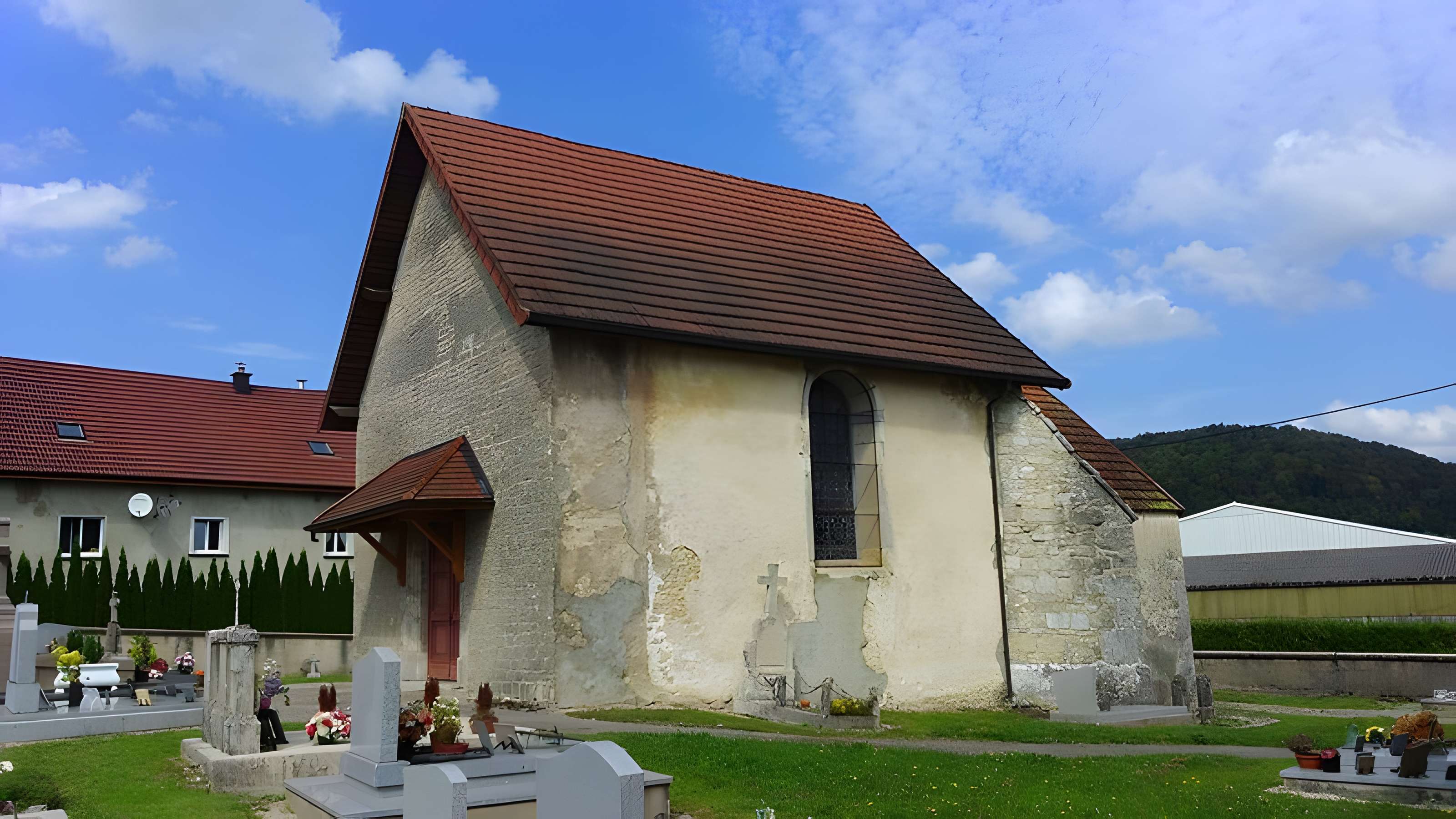 Chapelle du cimetière de Cour-Saint-Maurice 
