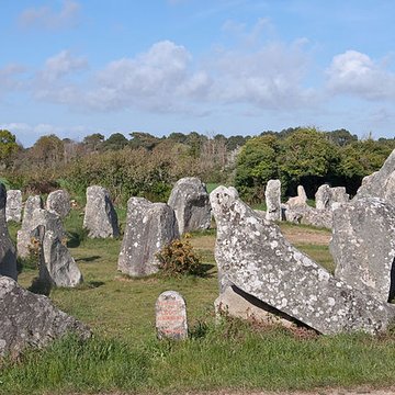 Alignements de Kerzérho à Erdeven