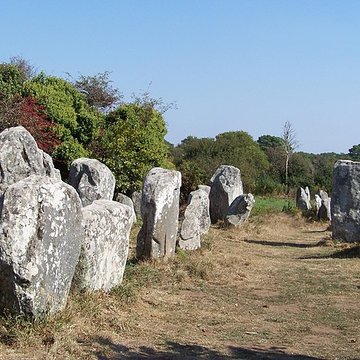 Alignements de Kerzérho à Erdeven
