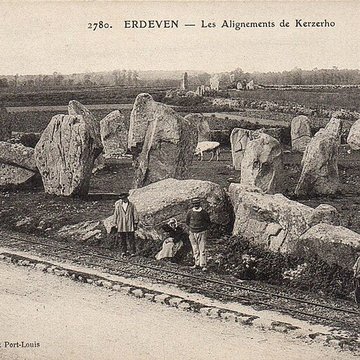 Alignements de Kerzérho à Erdeven